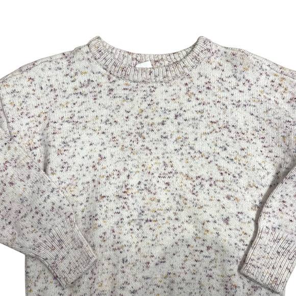 Gap Kids Speckled Knit Sweater‎ Crewneck Long Sleeve Pullover Girls Size S - Picture 4 of 5
